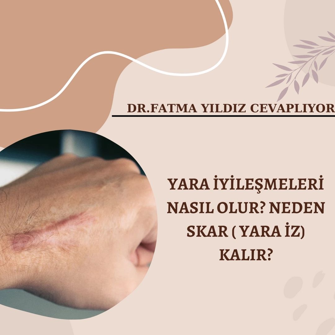 Yara/ İyileşmesi /Nasıl Olur/ Neden /Skar /(Yara İzi) /Kalır?